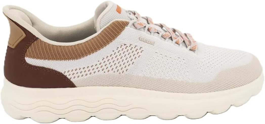 Мужские кроссовки Geox U Spherica Plus E, Off White Brown