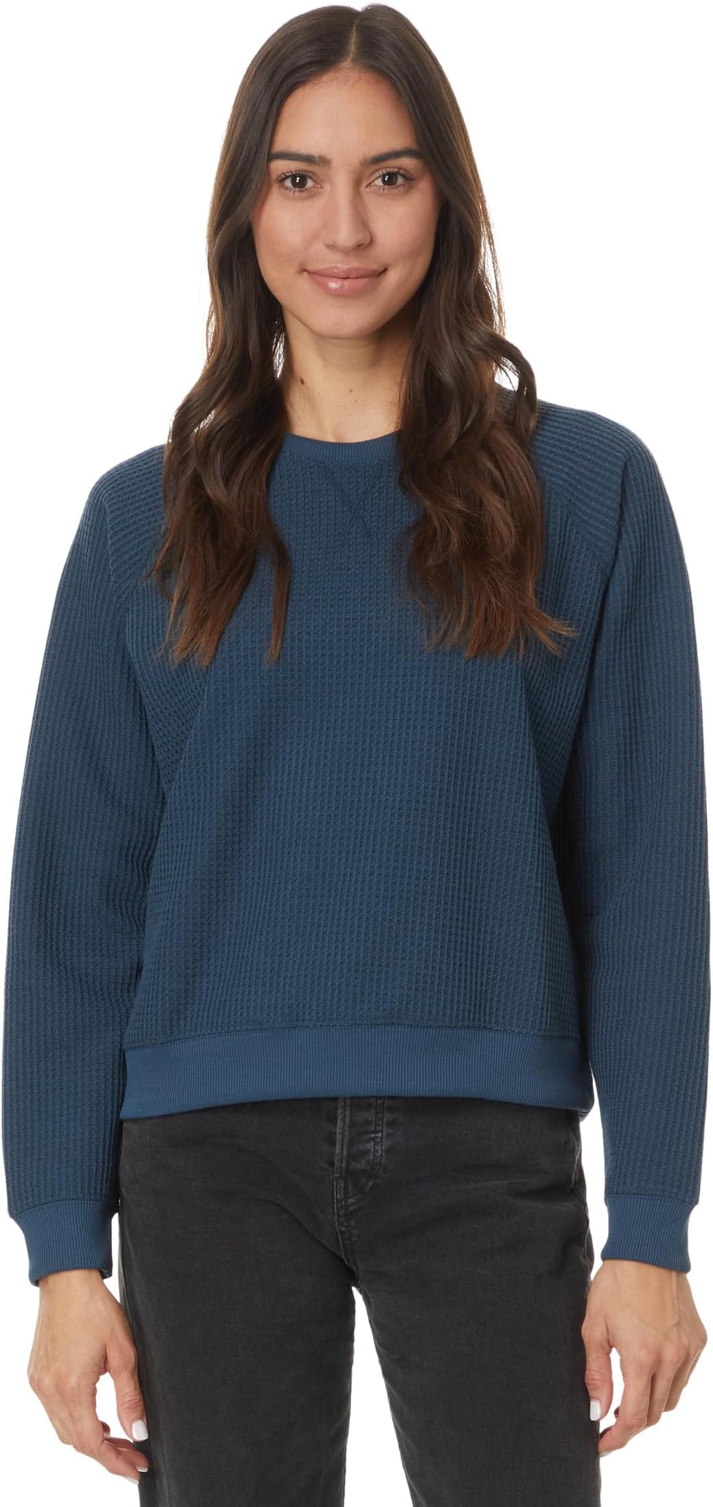 

Пуловер Toad&Co Bitterroot Long Sleeve Pullover, цвет Midnight