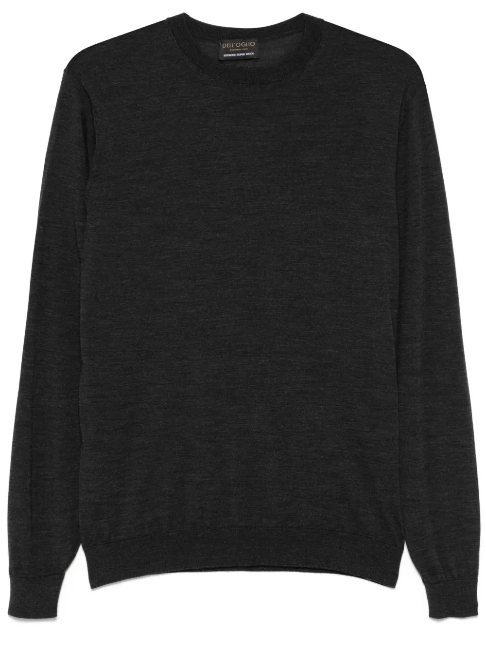 

Свитер тонкой вязки Dell'Oglio, серый