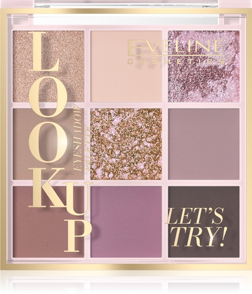 

Посмотри, давай попробуем! Палитра теней для век Eveline Cosmetics, 10,8 гр