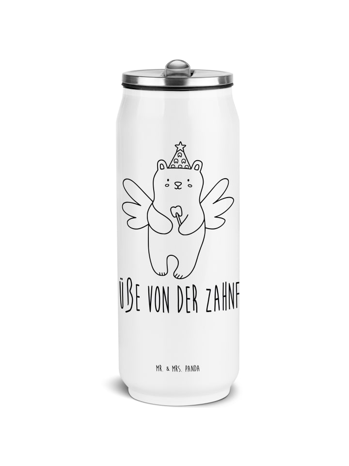 

Mr. & Mrs. Panda Спортивная бутылка, медведь, зубная фея с надписью, белый цвет
