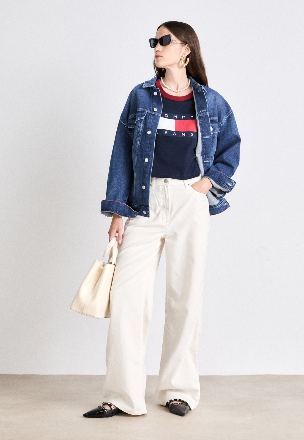 

Брюки CLAIRE Tommy Hilfiger, белый