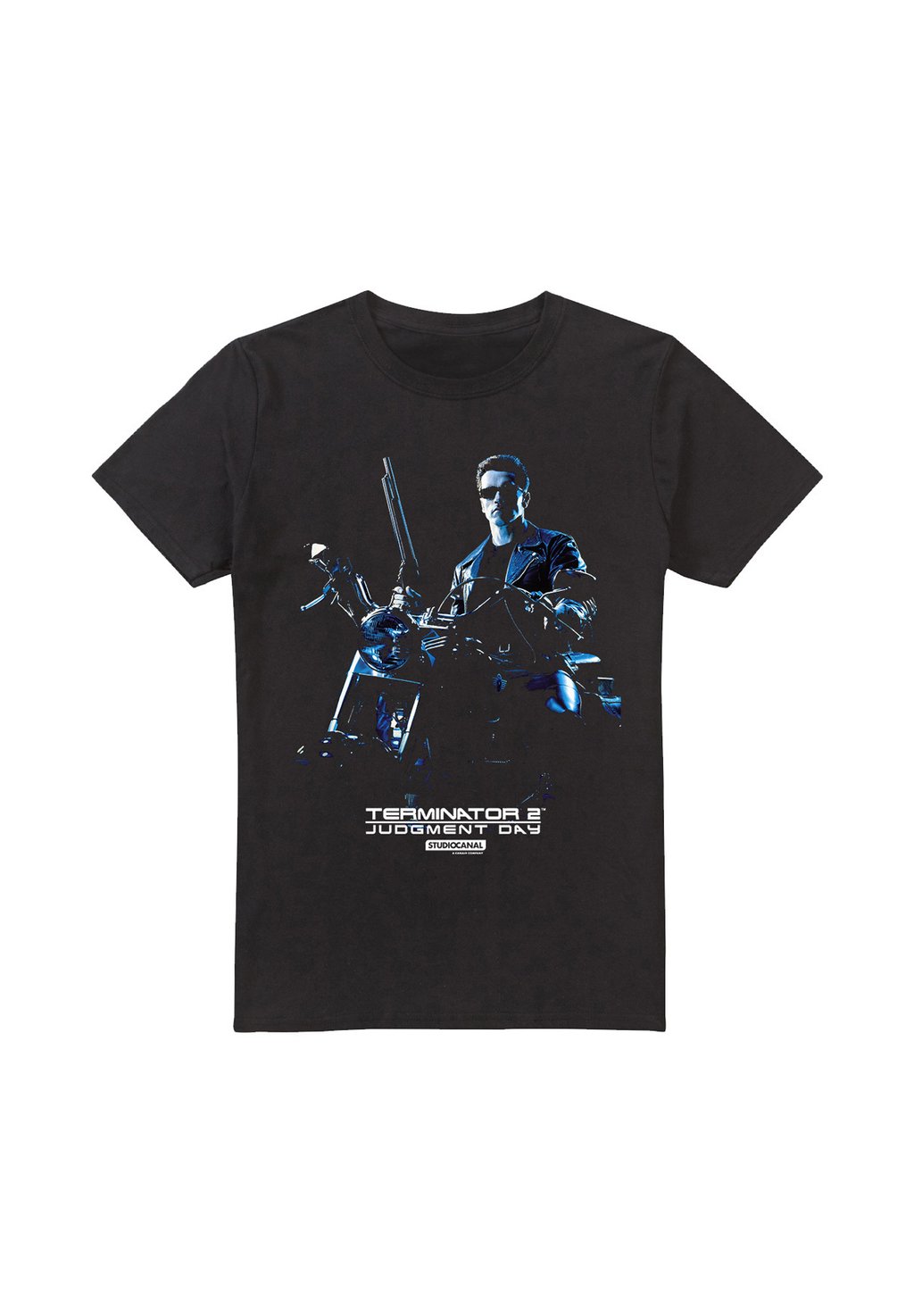 

Футболка с принтом TERMINATOR MOTORCYCLE Cotton Soul, черный