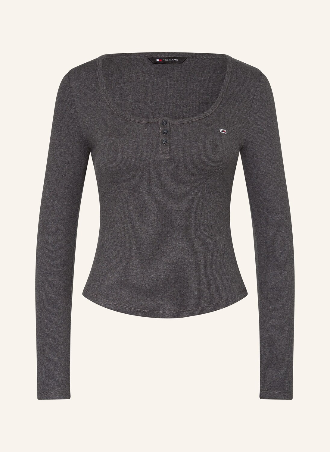

Лонгслив TOMMY JEANS, серый