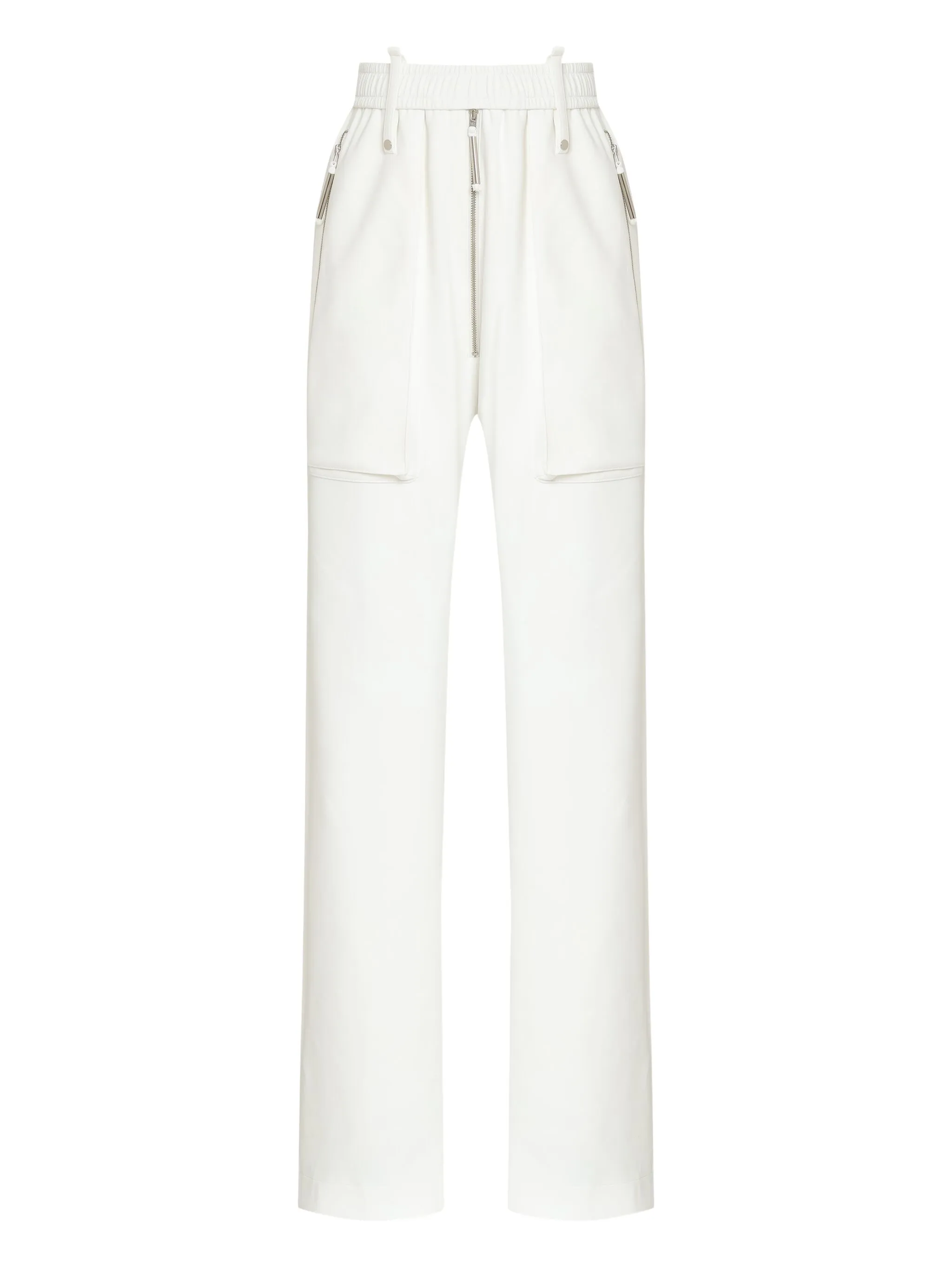 

Брюки с карманами на молнии Gloria Coelho, белый