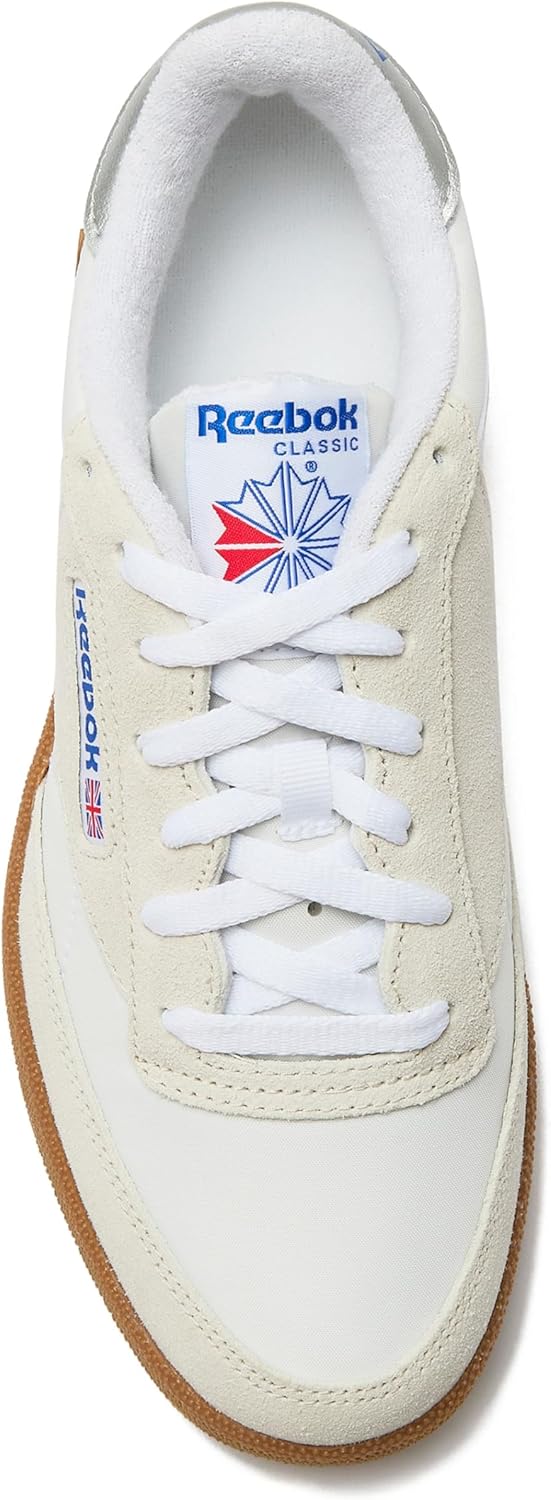 Мужские кроссовки Reebok Club C 85, повседневная спортивная обувь белого цвета для мужчин — фото 4