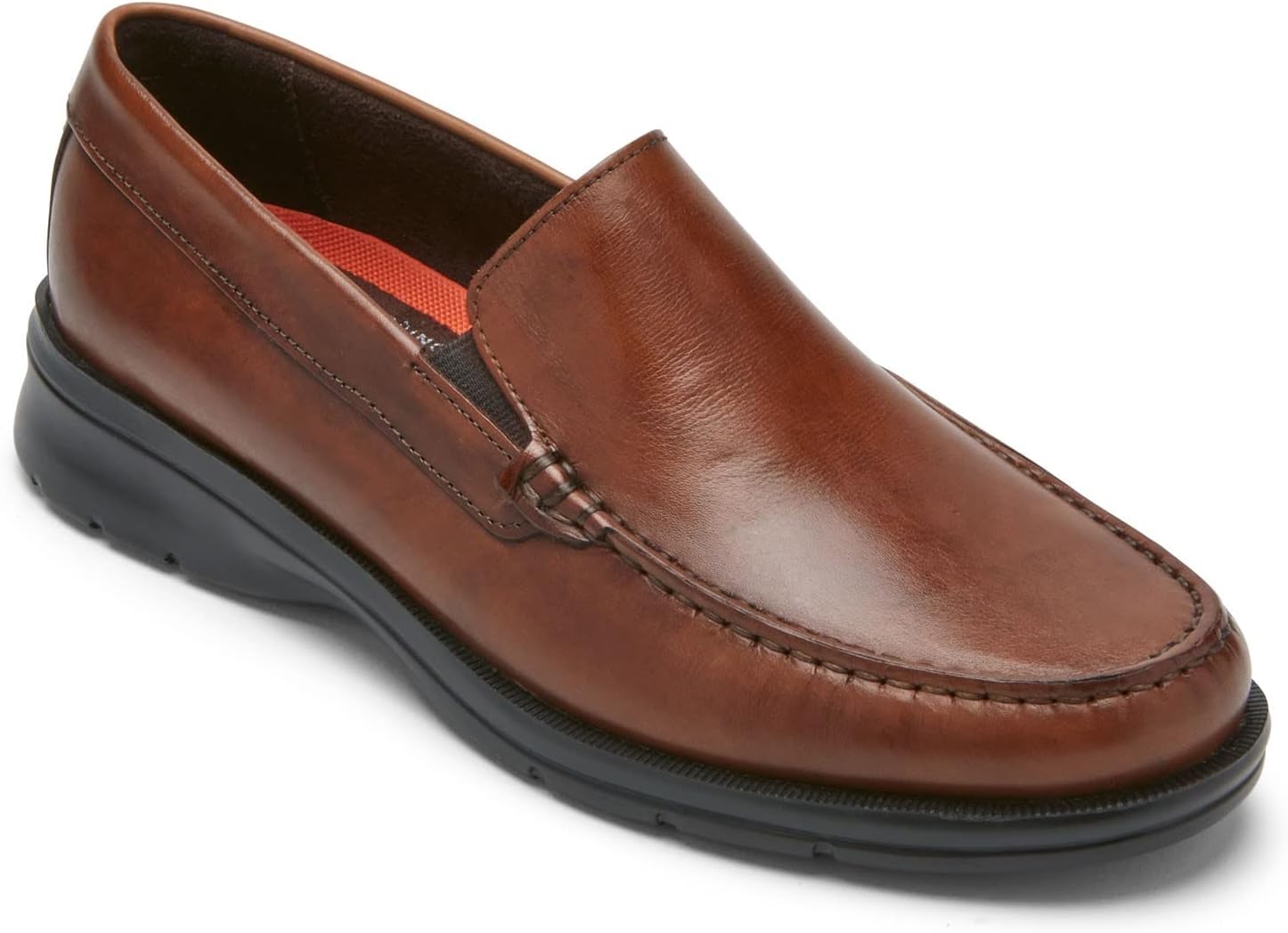 Мужские лоферы Rockport Palmer Venetian, Cognac Antique — фото 2