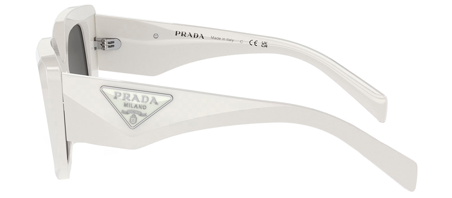 

Модные женские солнцезащитные очки Prada PR 14ZS 1425S0 50 мм, цвет Talc