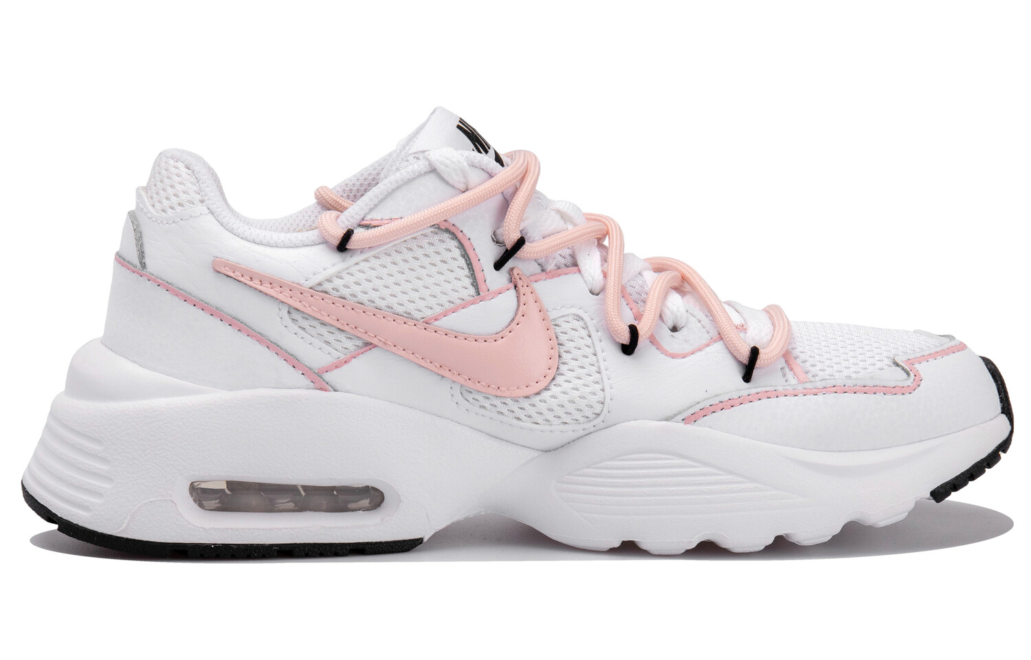 

Кроссовки Air Max Fusion женские с низким верхом, белые/розовые Nike