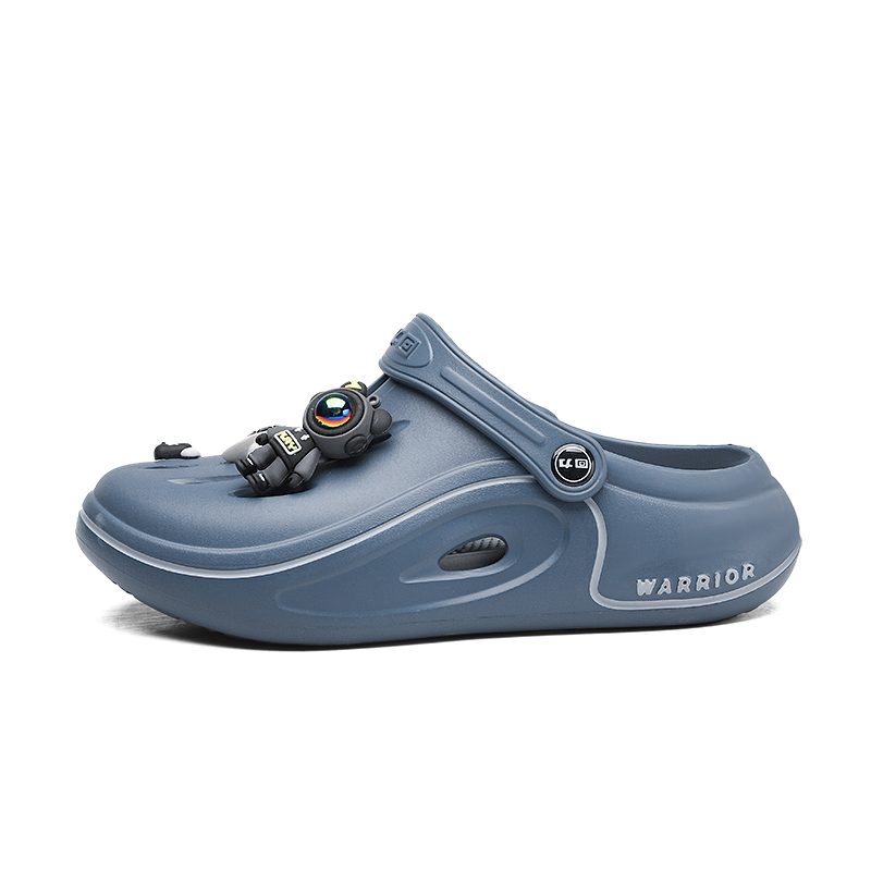 

Клоги мужские WARRIOR, черно-зеленые