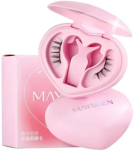 Магнитные ресницы с сердечком MICHO Mist Black
