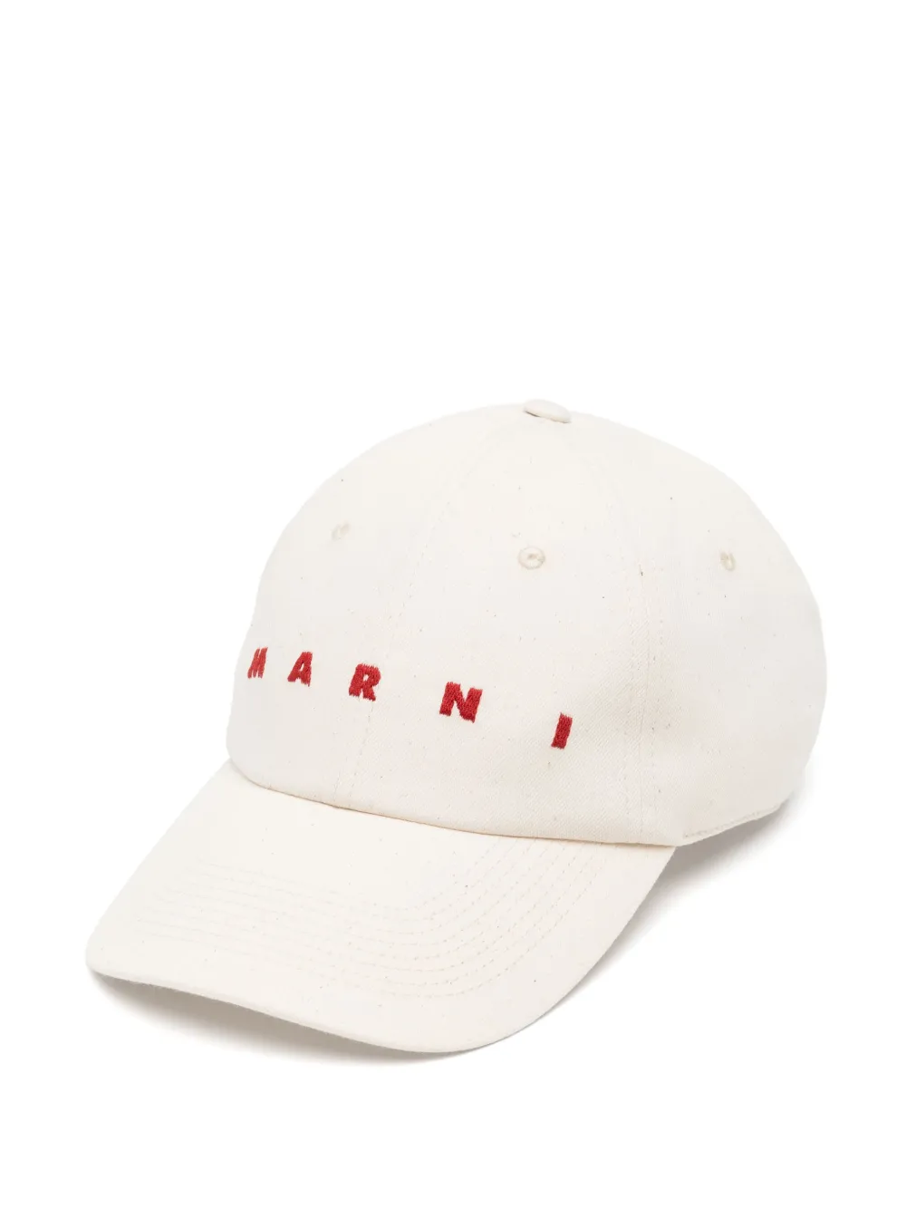 

Кепка с вышитым логотипом Marni, белый