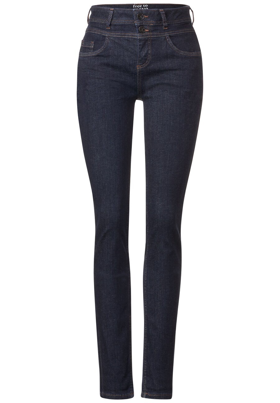 

Джинсы STREET ONE Slim fit Jeans, темно-синий