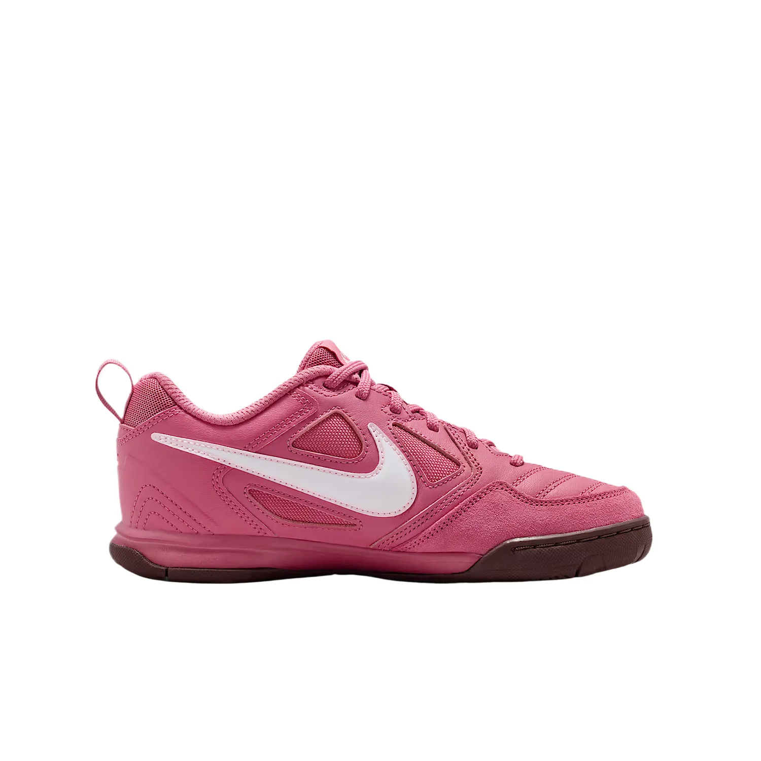 Удобные футбольные бутсы Gato с круглым носком для подростков Nike, Peony/Pink Foam/Tattoo/White — фото 3