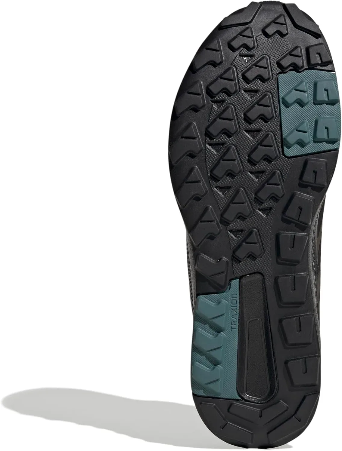 Мужские походные кроссовки Adidas Terrex Anylander Rain.rdy, черный/оливковый — фото 4