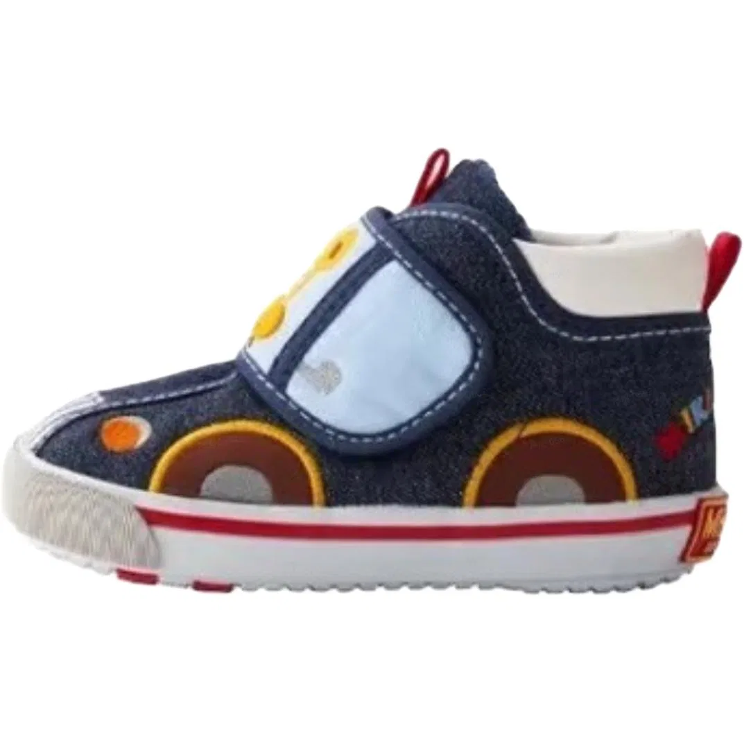 Кроссовки для малышей MIKI HOUSE Denim Blue