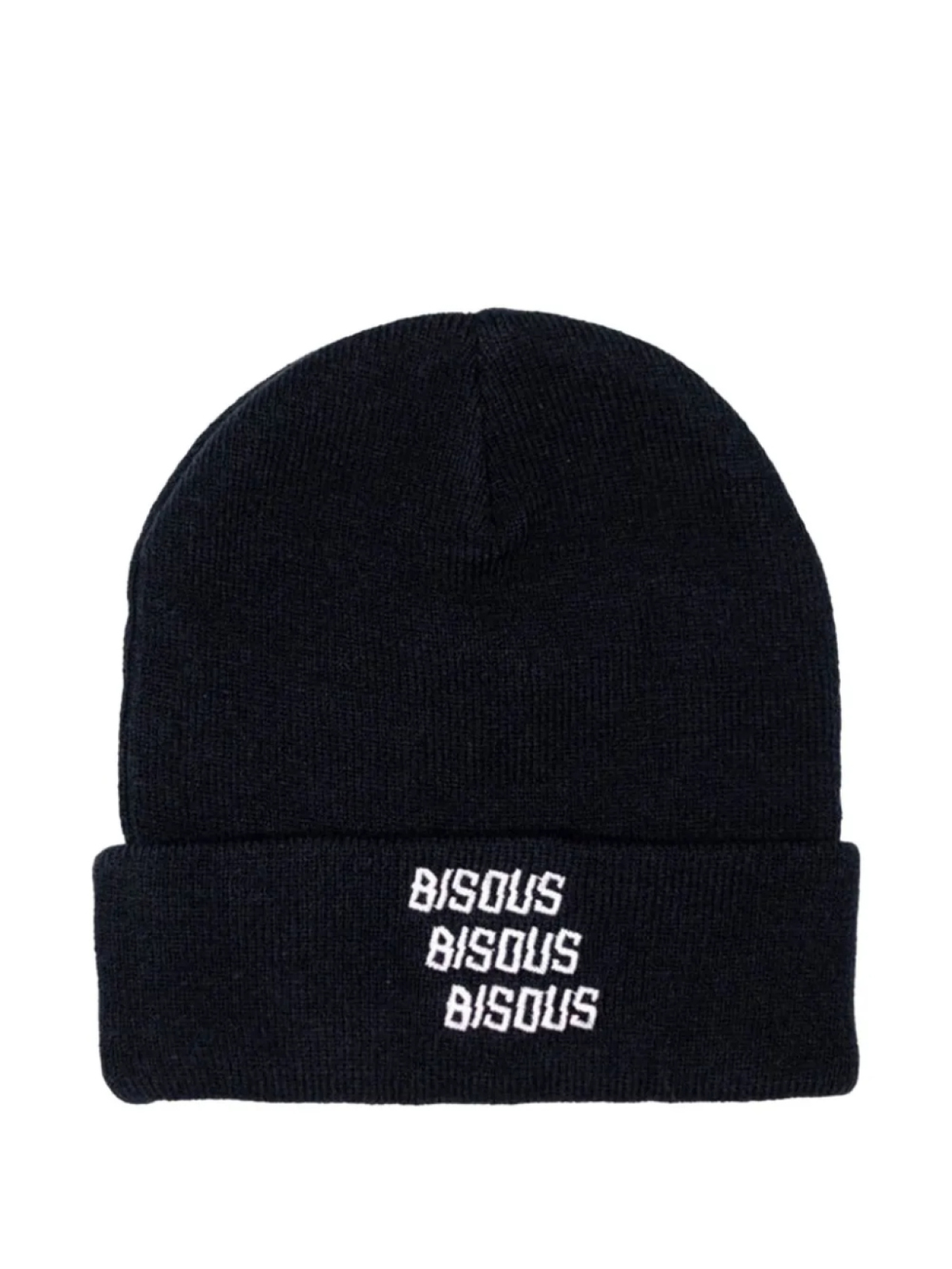 

Шапка-бини с вышитым логотипом Bisous Skateboards, синий