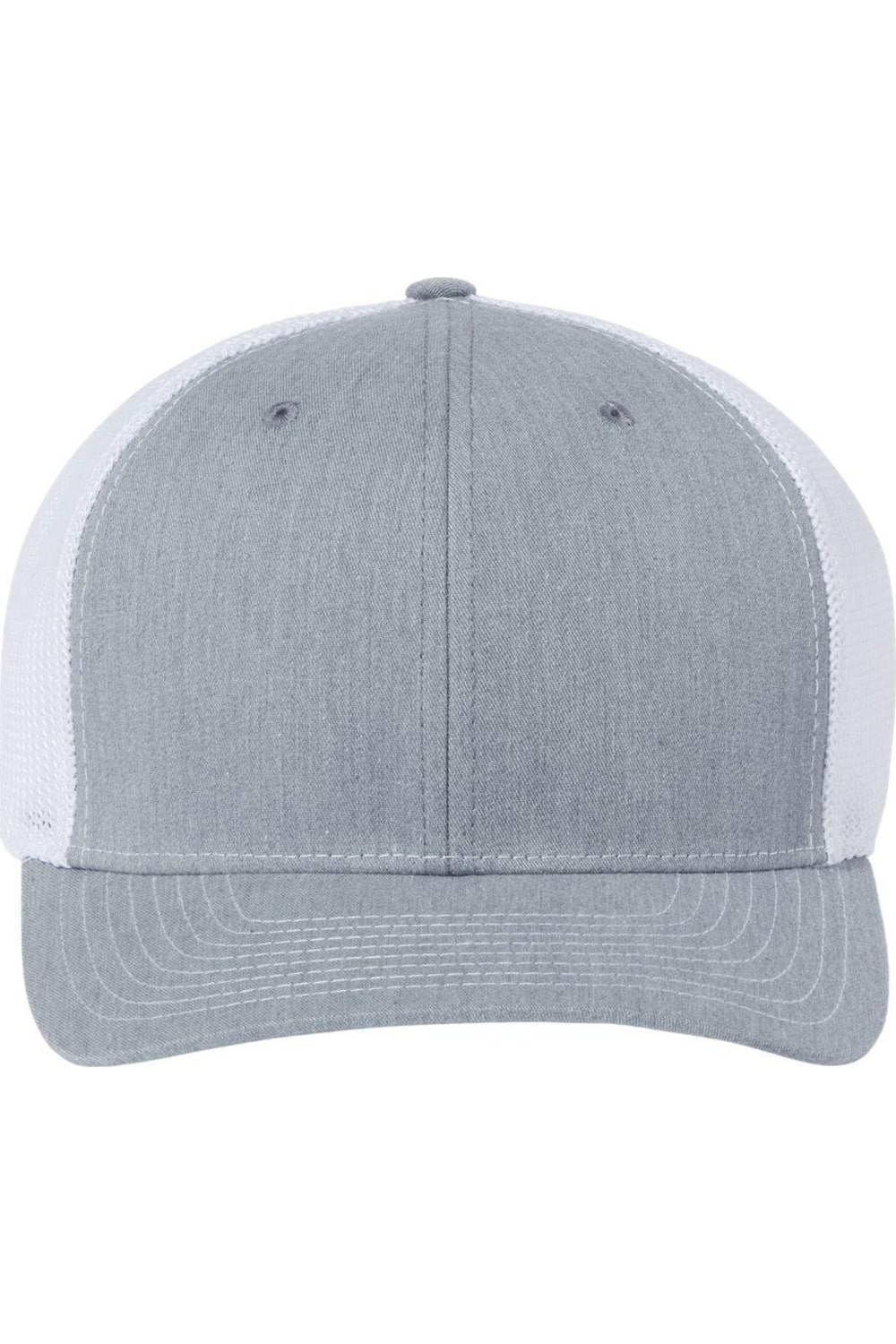 

Регулируемая кепка дальнобойщика Richardson 112+ R-Flex, цвет heather grey/ white