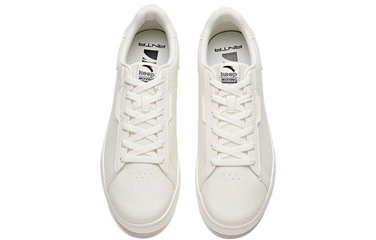 

Кроссовки для скейтбординга Life Collection мужские с низким верхом цвета слоновой кости Anta