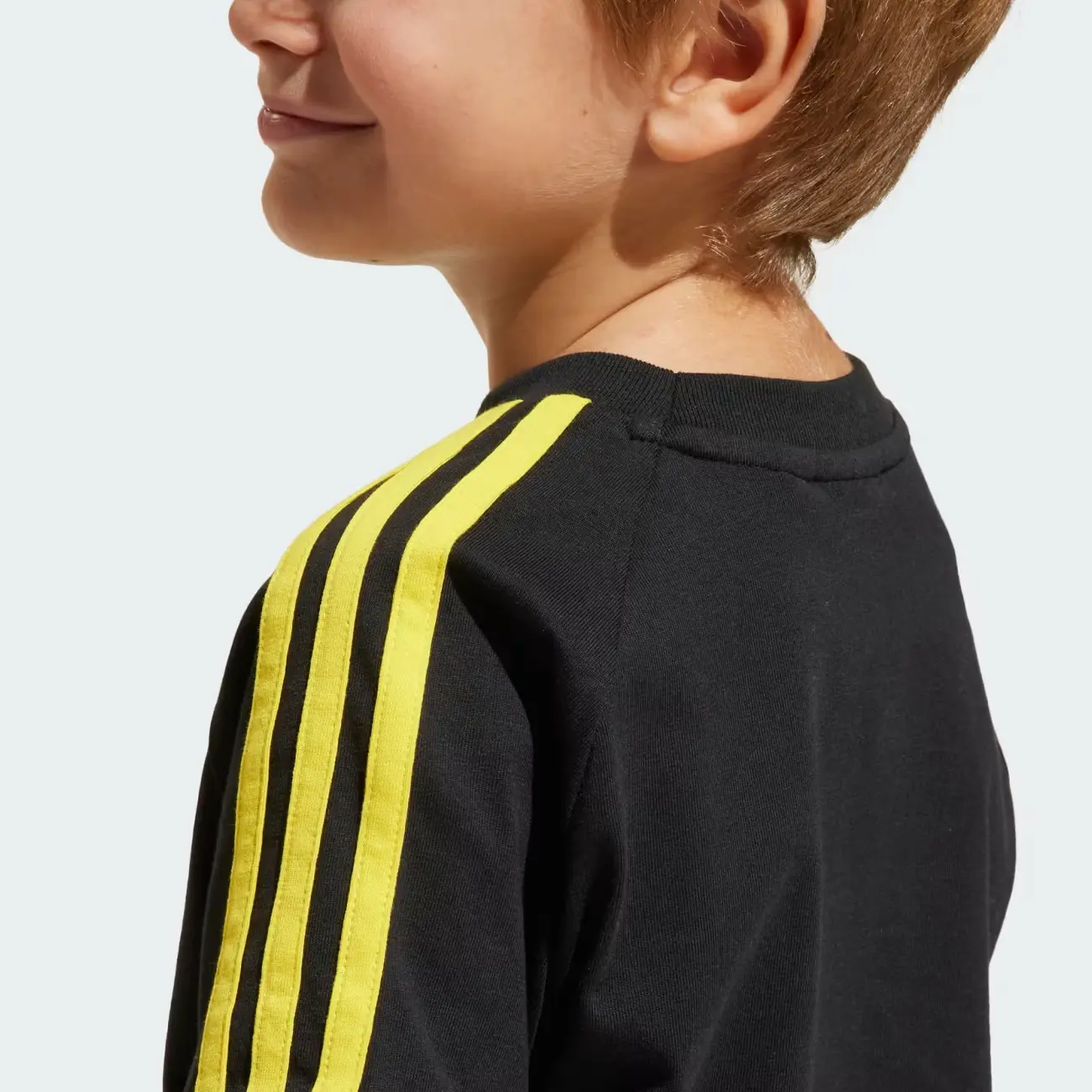 Adidas Originals Футболка черная детская — фото 4