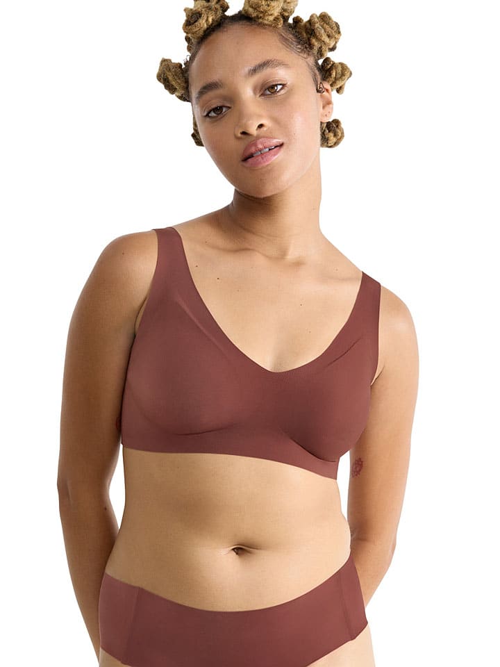 

Sloggi Бюстгальтер "Zero Feel" светло-коричневого цвета