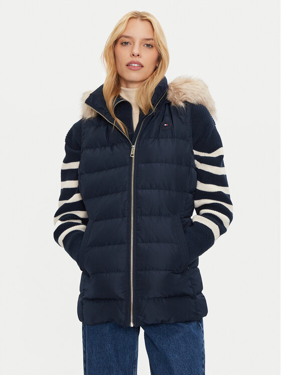 

Утепленный жилет regular fit Heritage WW0WW43634 Tommy Hilfiger, синий