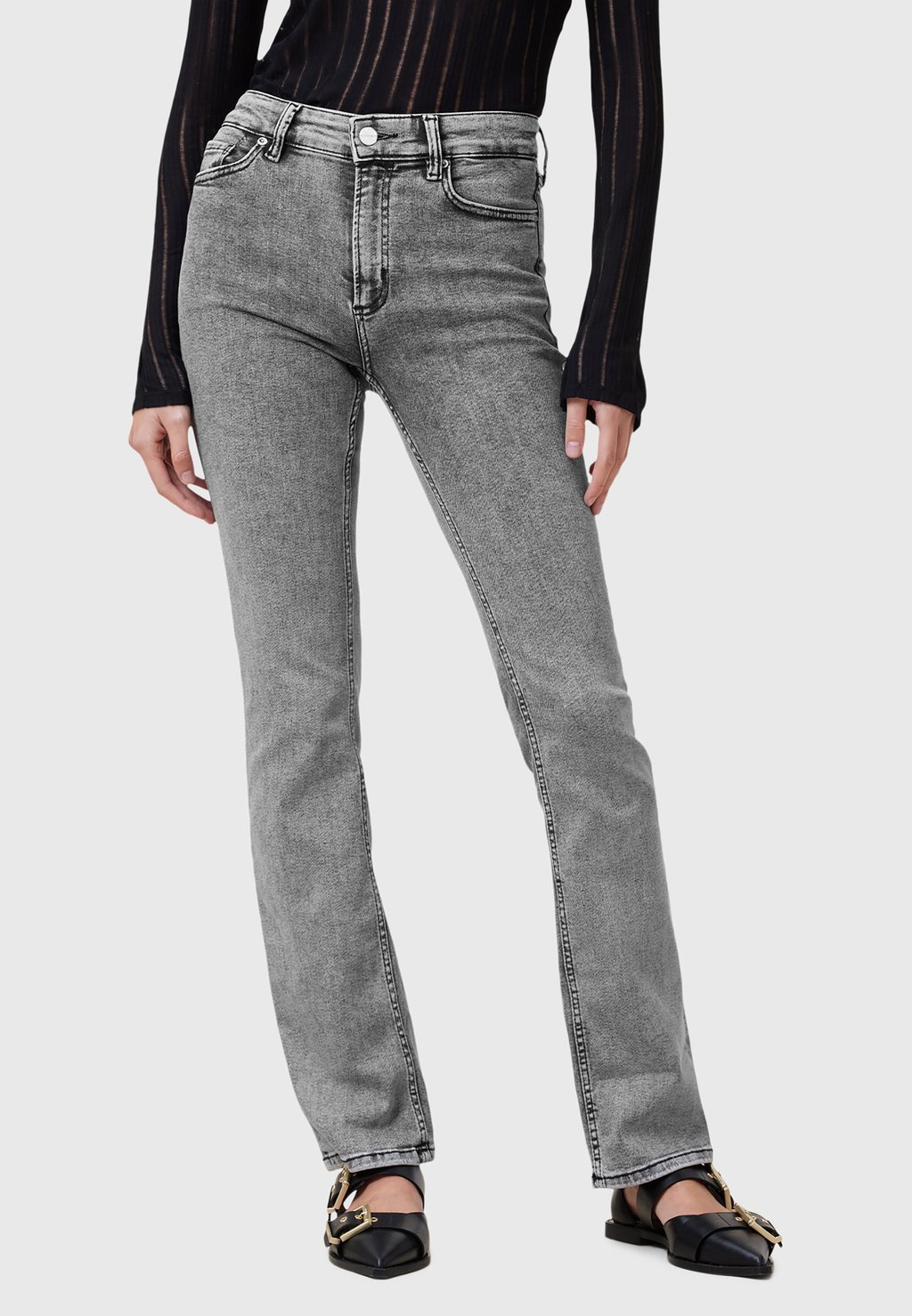 

Джинсы облегающего кроя HALDAN AllSaints, серый