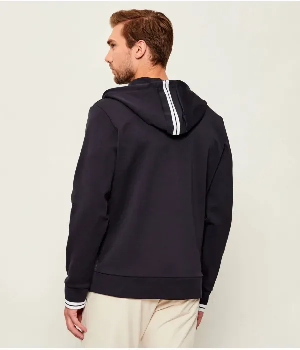 Толстовка FZ Hoodie Zone regular fit Boss Green, темно-синий — фото 3