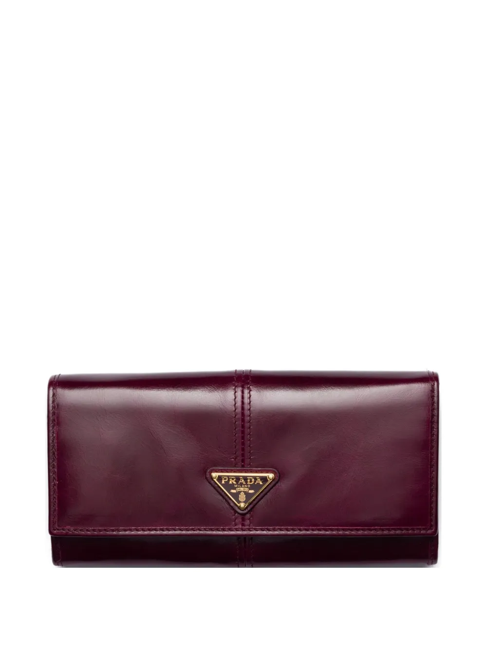 

Кошелек с логотипом Prada, красный
