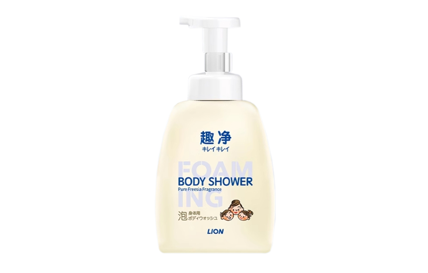 

Король Qu Jing Bubbles Clear Freesia гель для душа увлажняющий освежающий 500ml LION
