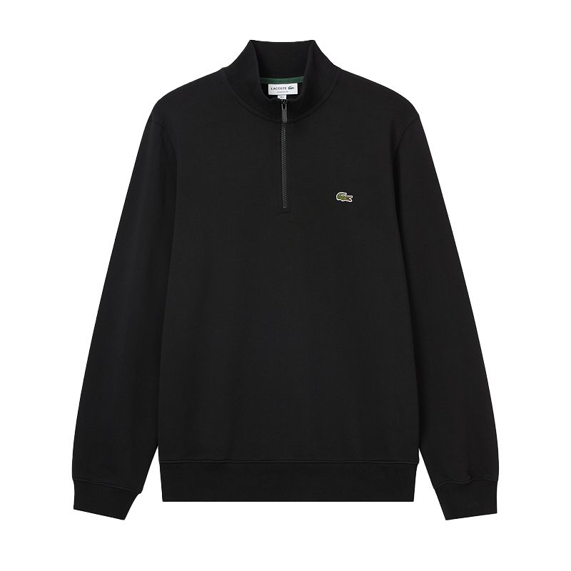 Свитшот LACOSTE с нашивкой логотипа, молочный кофе — фото 3