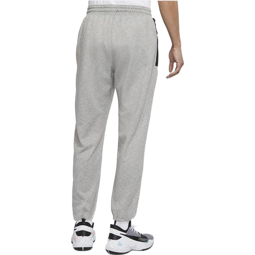 Повседневные брюки Men's Nike Solid Color Logo Printing Side Zipper Pocket Waist Casual Pants/Trousers Gray DH9730-063 — фото 4