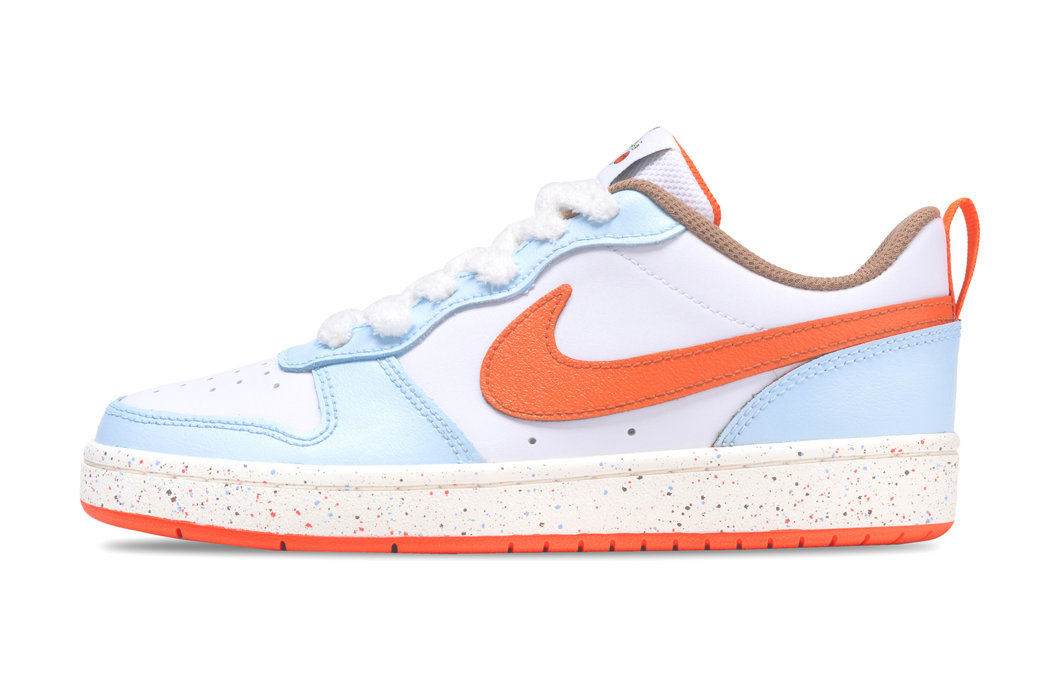 

Кроссовки для скейтбординга Court Borough2 для детей младшего школьного возраста Nike, оранжевый