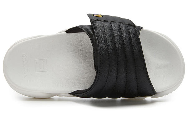 Тапочки barricade slippers 'black white' Fila Fusion, черный — фото 3