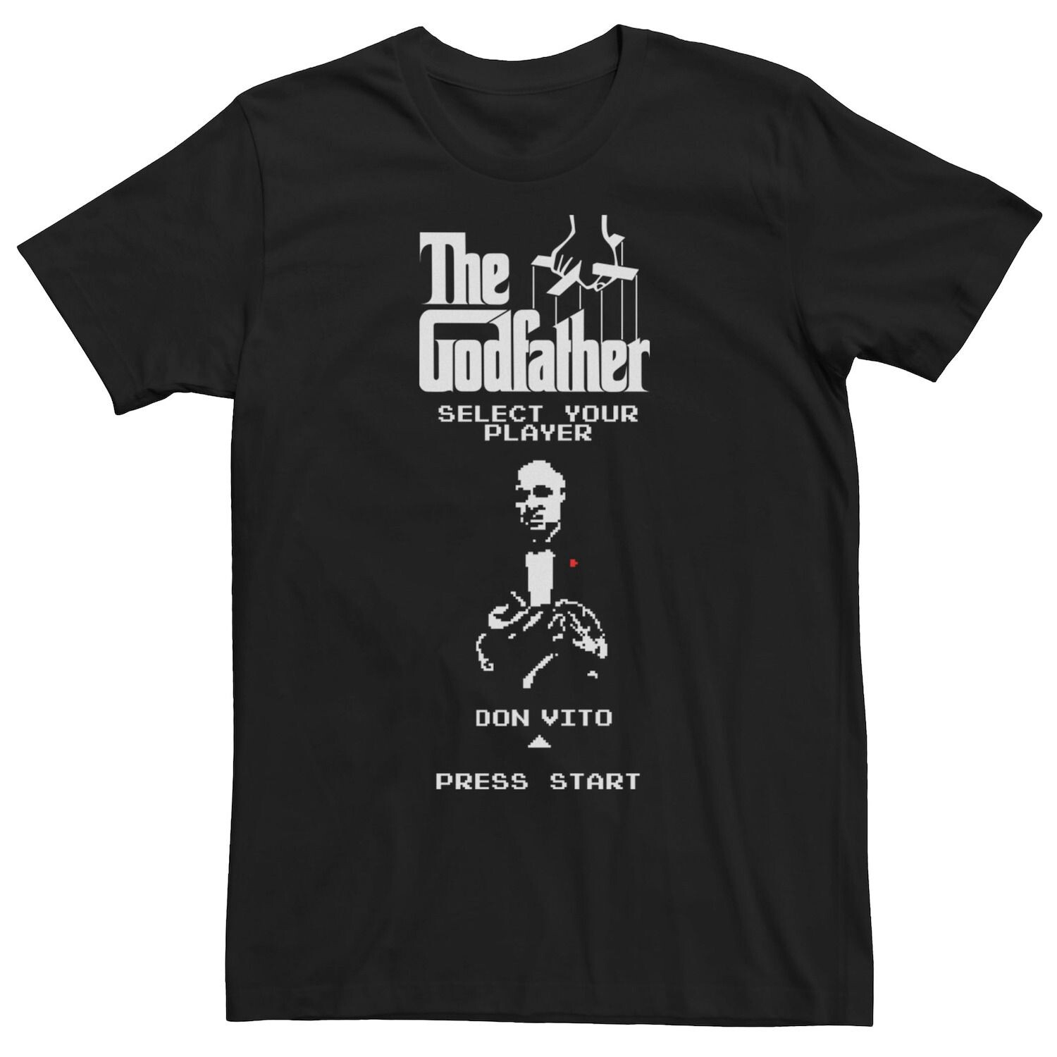 

Мужская футболка с персонажем The Godfather Don Vito Licensed Character
