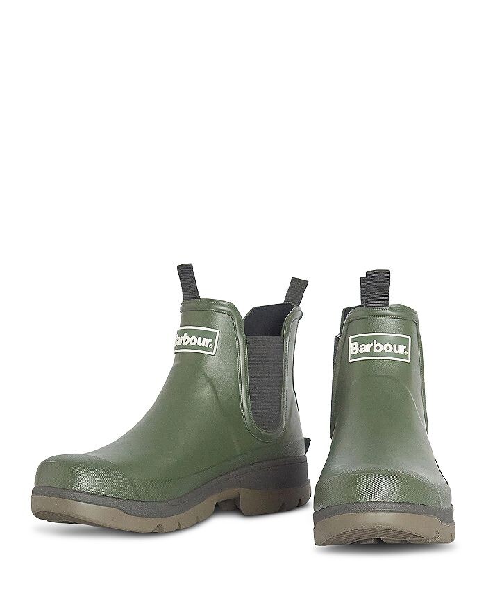 Мужские резиновые сапоги Barbour Nimbus, зеленый — фото 2