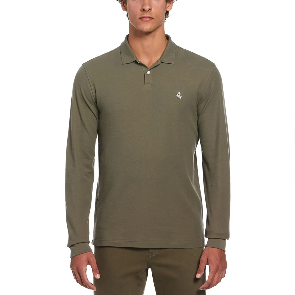 

Поло Original Penguin Organic Pique Raised Ottoman, зеленый