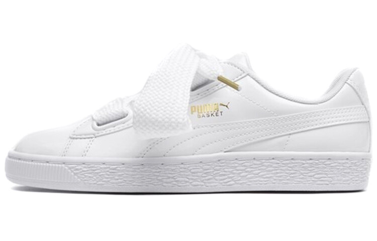 

Кроссовки Puma Basket Heart Patent Puma White Puma White Women's