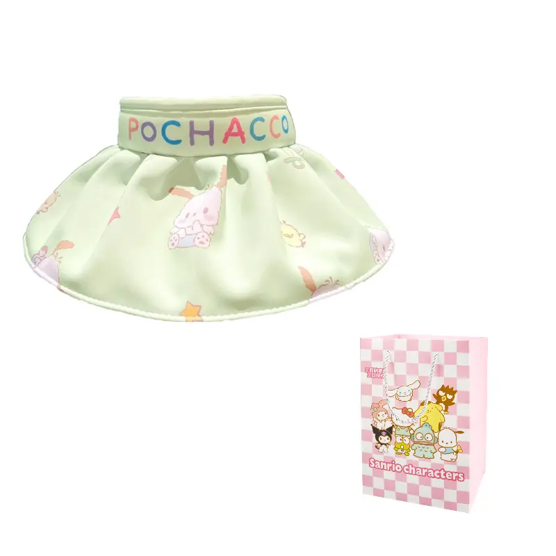 

Sanrio Детская панама из полиэстера с защитой от солнца, Pochacco Shell Hat