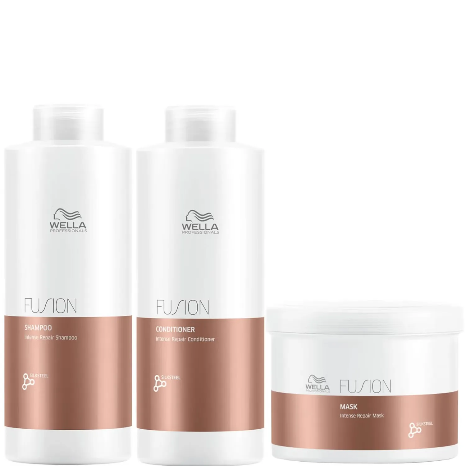 

Fusion Repair Шампунь, кондиционер и маска Super Size Regime Bundle Wella Professionals Care