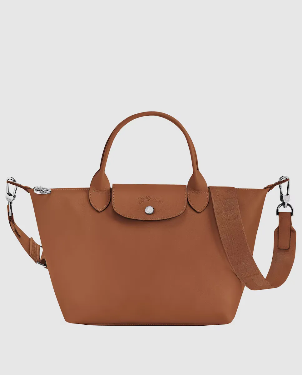 

Многопозиционная кожаная сумка Le Pliage Xtra Longchamp, коричневый