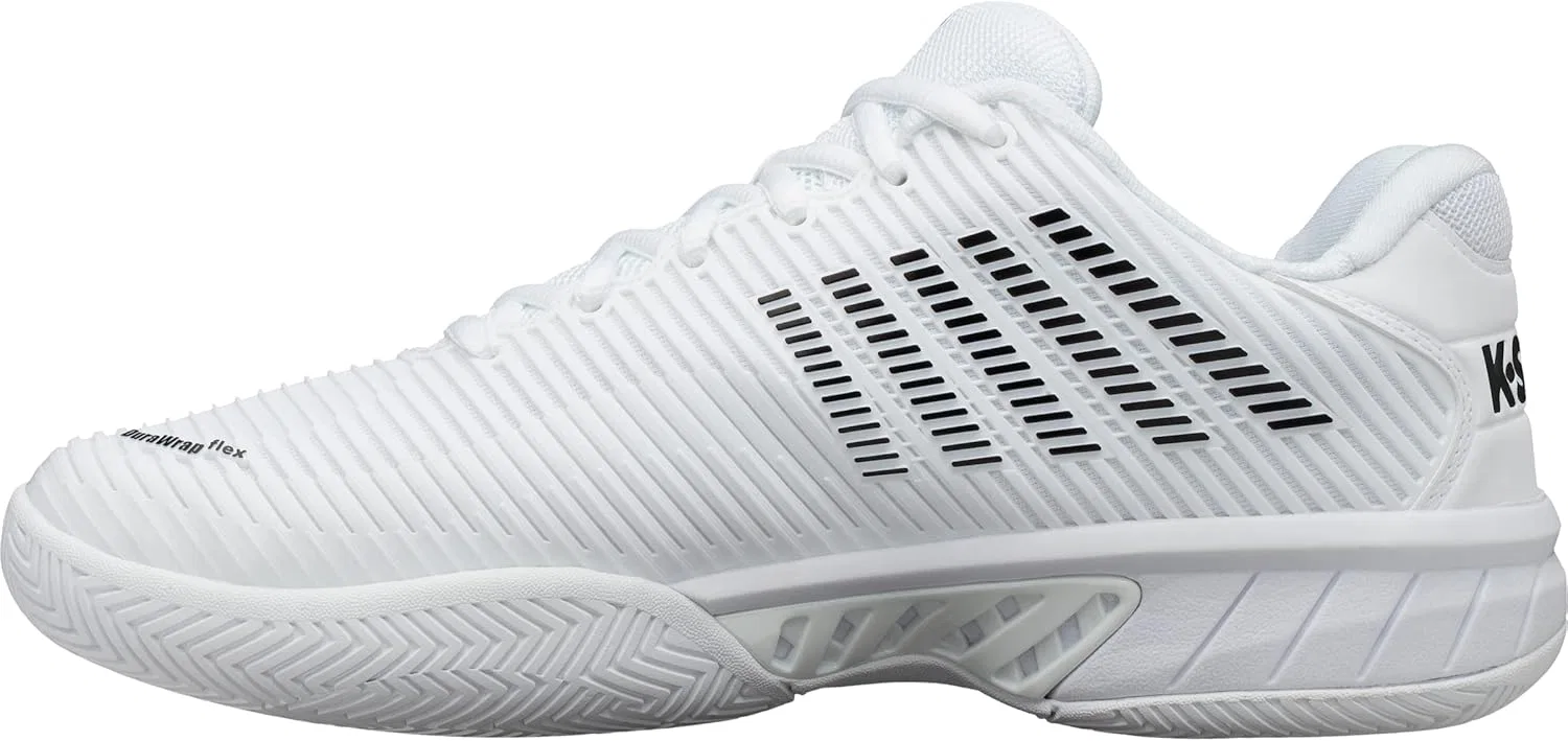 Кроссовки для тенниса K-Swiss Hypercourt Express 2, White/Black — фото 3