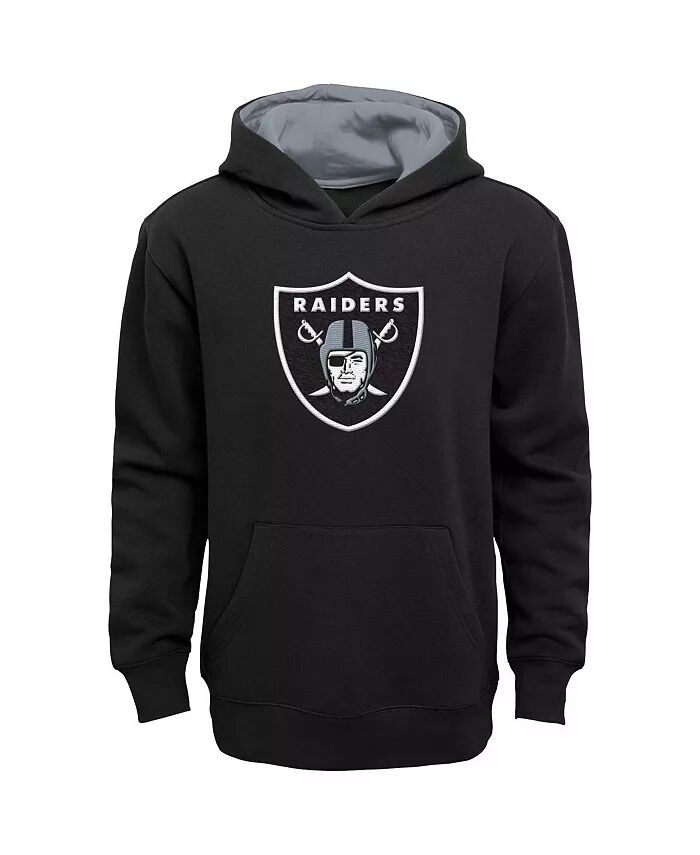 

Толстовка с капюшоном Las Vegas Raiders Prime для мальчиков и девочек, черная Outerstuff