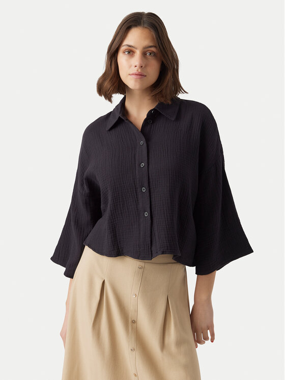 

Рубашка стандартного покроя Natali 10279685 Vero Moda, черный
