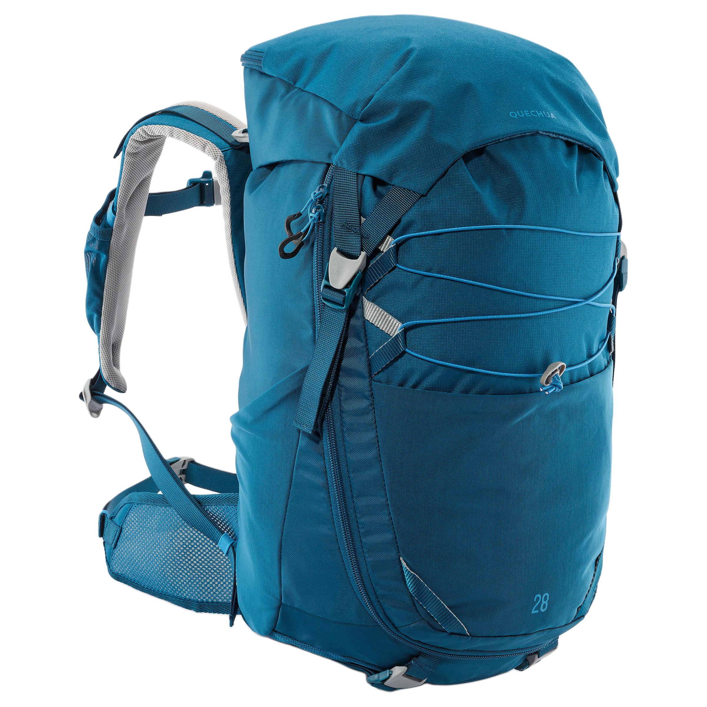 

DECATHLON Сумка для отдыха на природе 28 л, полиэстер, синие, унисекс