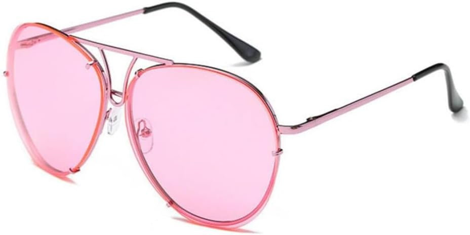 

Винтажные солнцезащитные очки для мужчин, черные солнцезащитные очки для женщин, зеркальные солнцезащитные очки для женщин с защитой от УФ-излучения UV400 LANGSER, Pink Pink