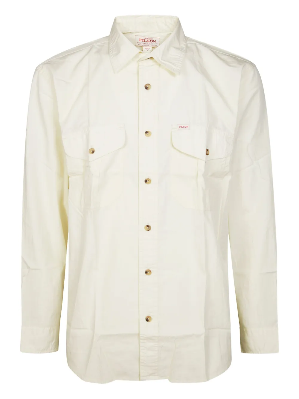 

Хлопковая рубашка Filson, нейтральный