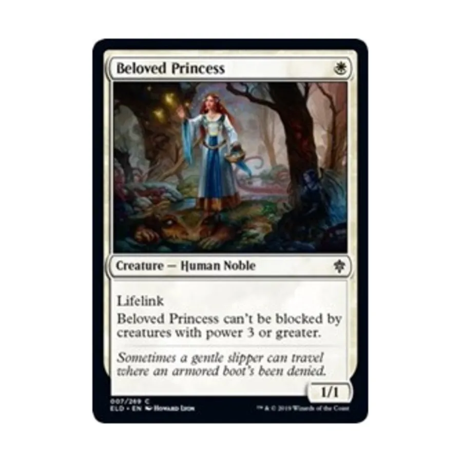 

CCG Возлюбленная принцесса (К), MTG - Throne of Eldraine