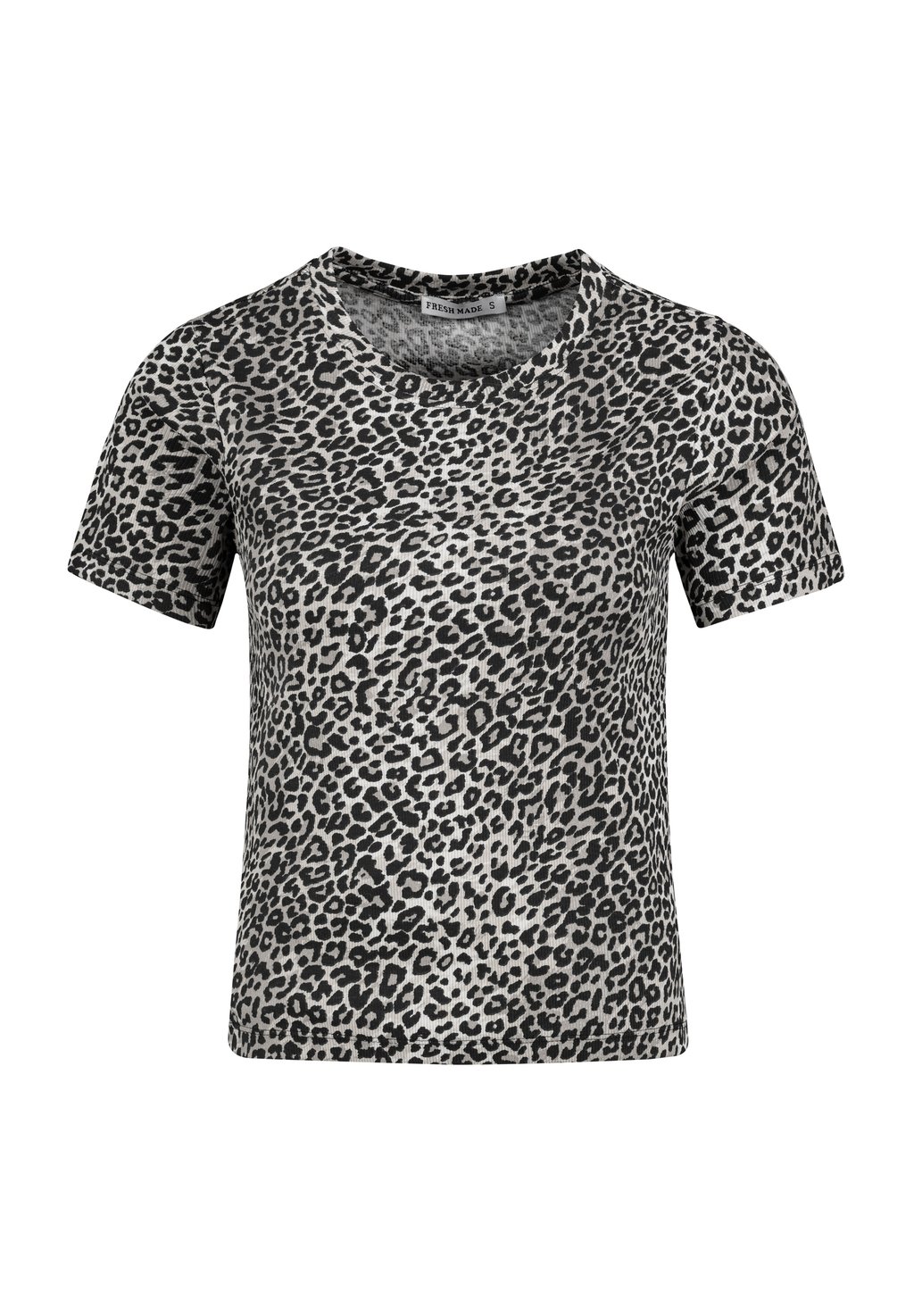 

Футболка с принтом MIT LEOPARDEN ALLOVER Fresh Made, серый