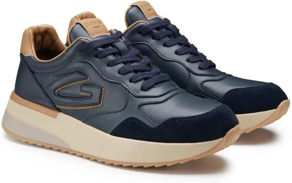 Туфли alberto guardiani Art Guardiani AGM452502 Men's Shoes, Navy — фото 2